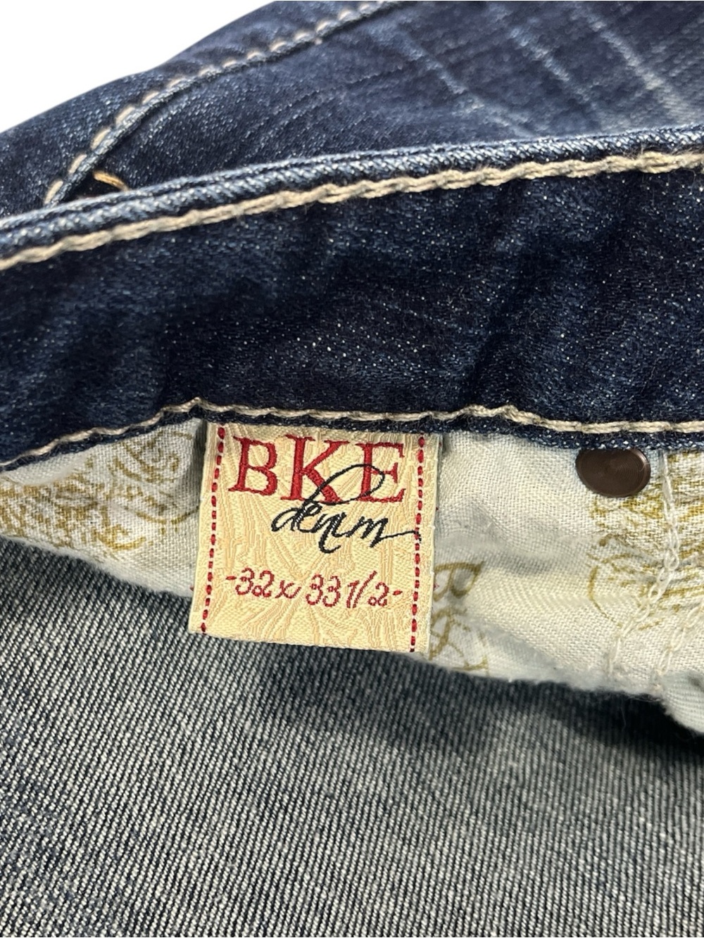 BKE Kate Midrise Bootcut Jean size 32 x 33.5” in Dark Wash - Picture 5 of 7